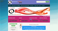 Desktop Screenshot of journalofscience.net